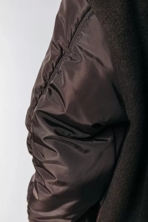 Ada Wool Long Coat | Cacao | Colourful Rebel Best