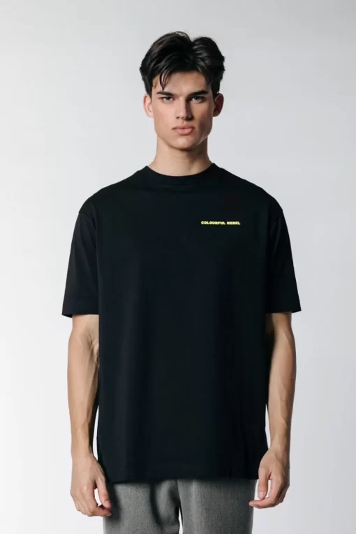Grow Tee | Black | Colourful Rebel Flash Sale
