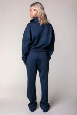 Jiby Pintuck Pants | Dark Blue | Colourful Rebel Online