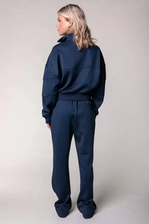 Jiby Pintuck Pants | Dark Blue | Colourful Rebel Online