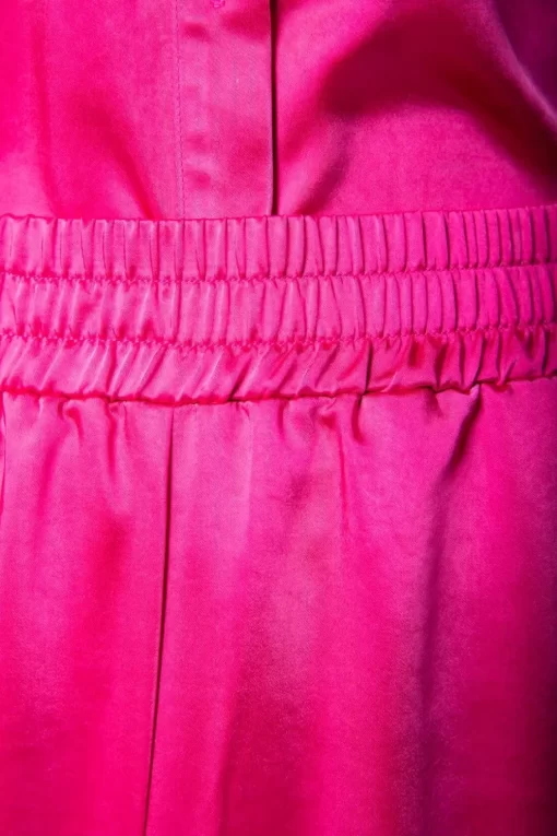 Jiby Satin Pants | Fuchsia | Colourful Rebel Best