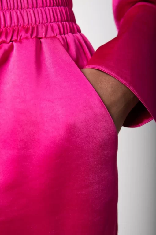 Jiby Satin Pants | Fuchsia | Colourful Rebel Best