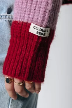 Kinza Knit | Red | Colourful Rebel Best