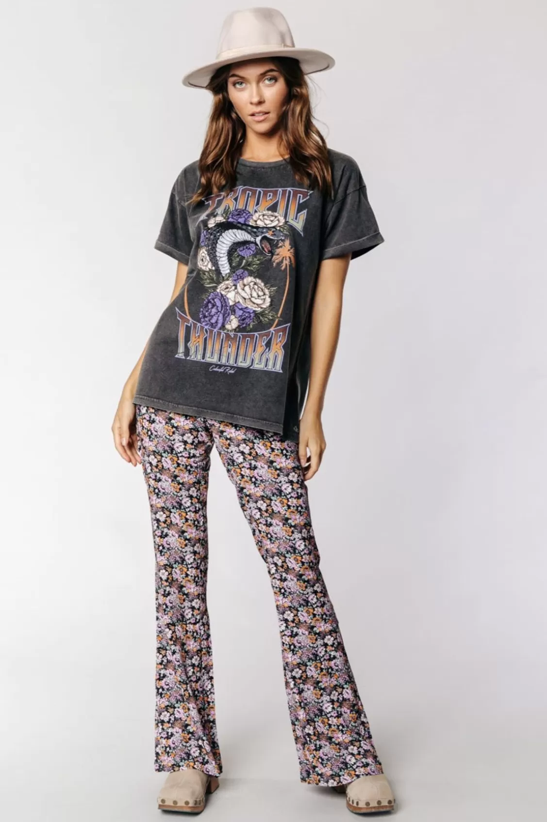 Nadine Ditzy Floral Flare | Multicolor | Colourful Rebel Outlet