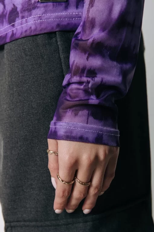 Neyo Mesh Top | Light Lilac | Colourful Rebel Online
