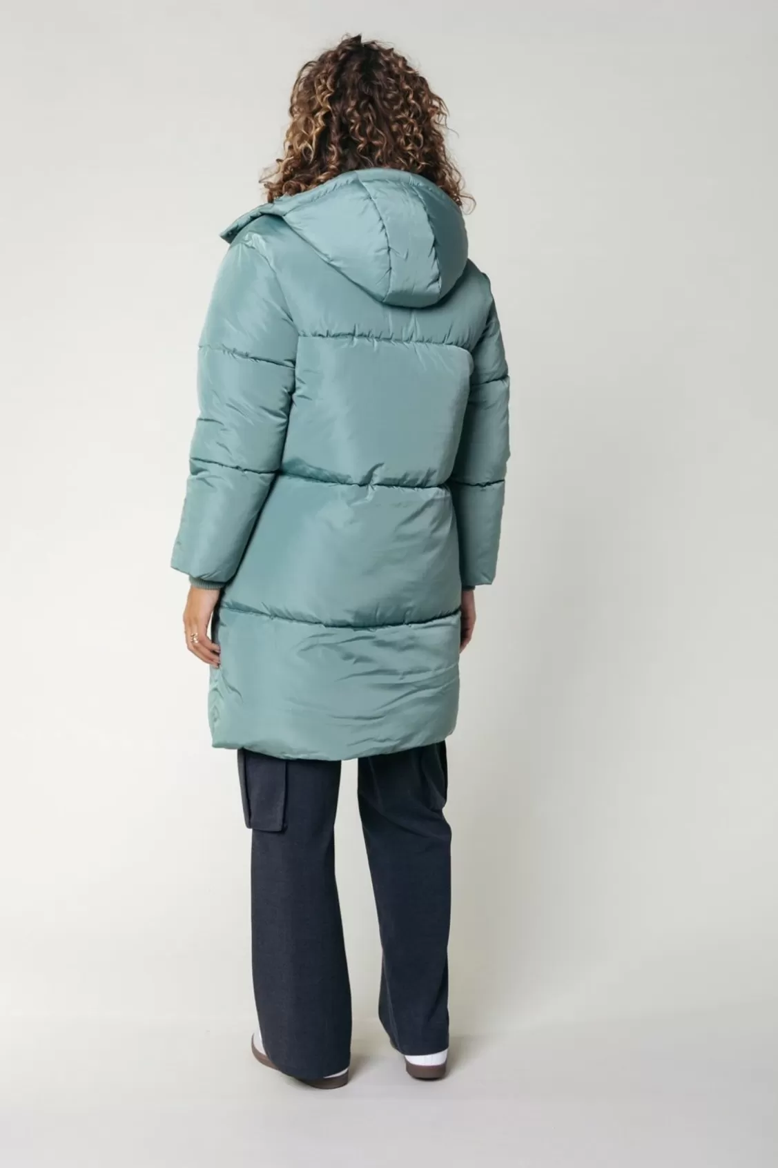 North Long Puffer | Vintage Green | Colourful Rebel Store