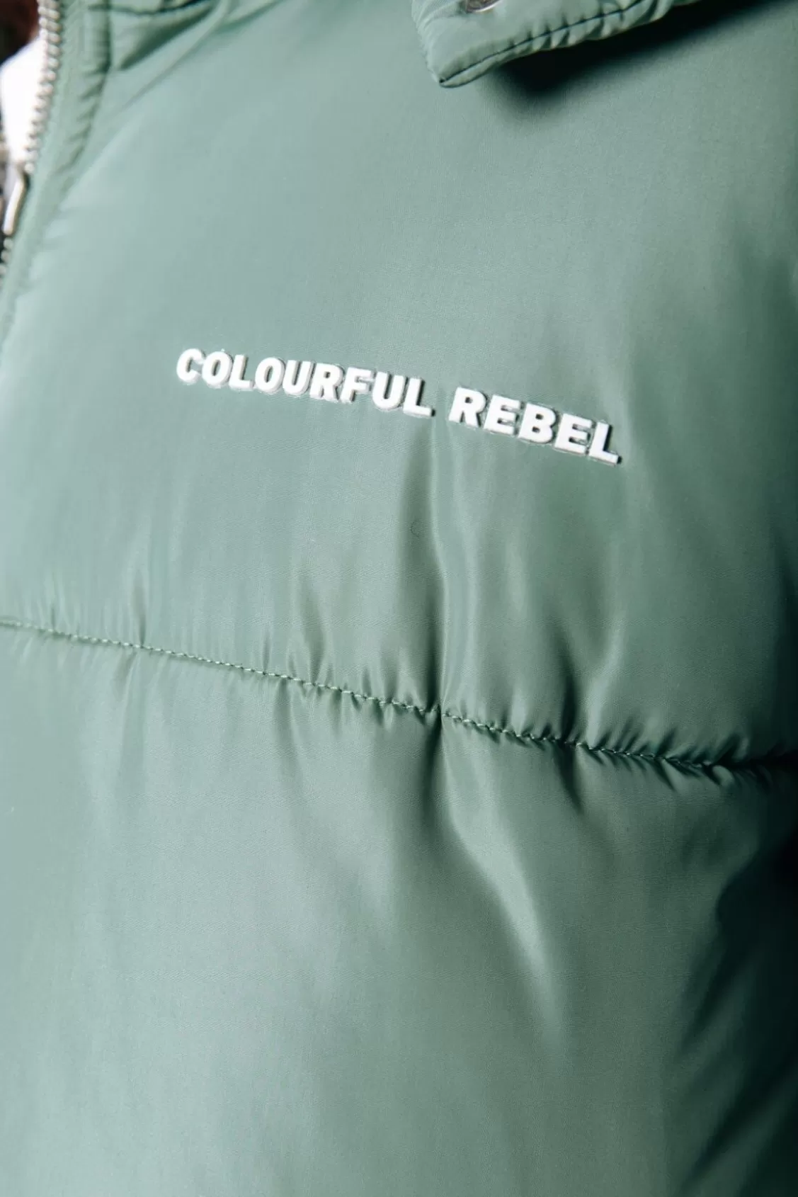 North Long Puffer | Vintage Green | Colourful Rebel Store