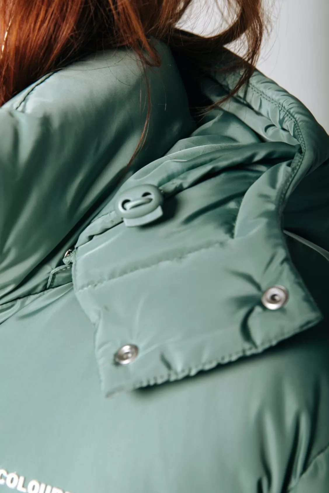 North Long Puffer | Vintage Green | Colourful Rebel Store