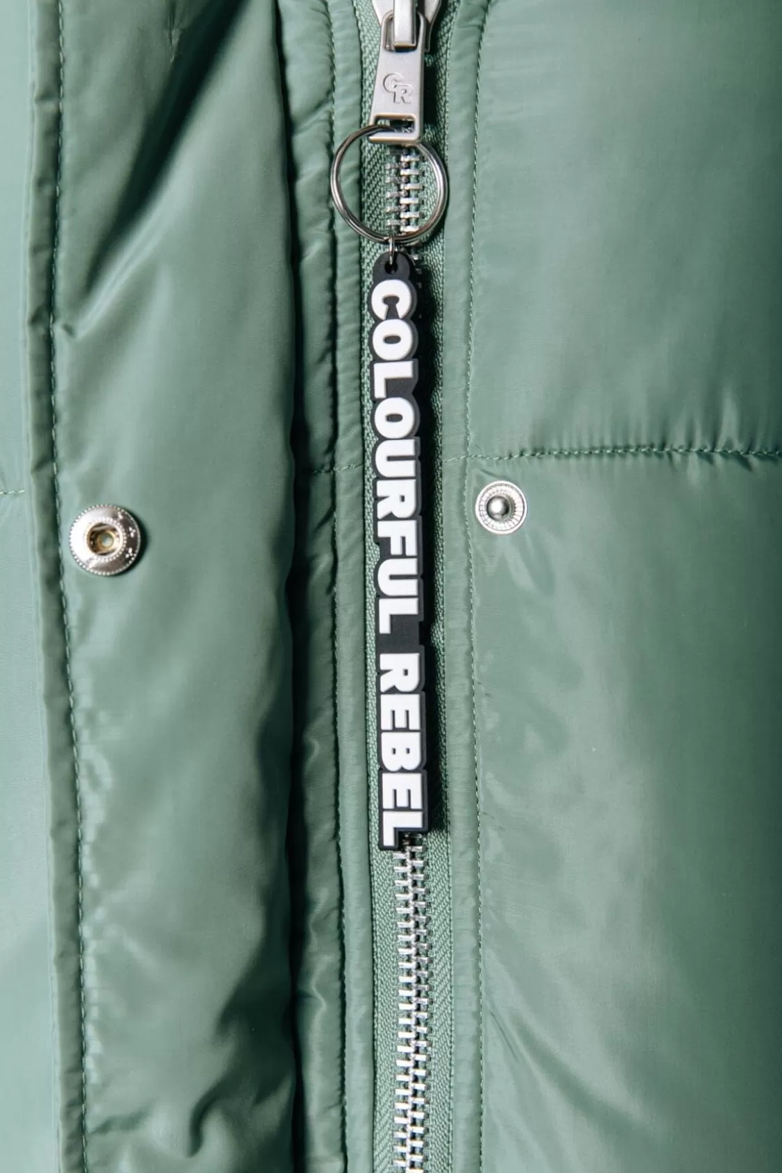 North Long Puffer | Vintage Green | Colourful Rebel Store