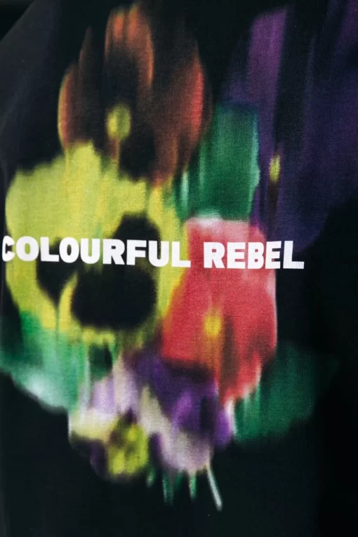 Paper Violas Long Sleeve | Black | Colourful Rebel Outlet