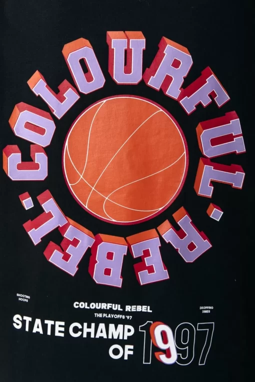 State Champ Tee | Black | Colourful Rebel New