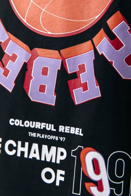 State Champ Tee | Black | Colourful Rebel New