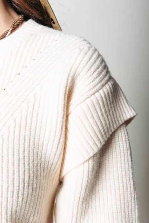 Tiby Knit Dress | Champagne | Colourful Rebel Flash Sale
