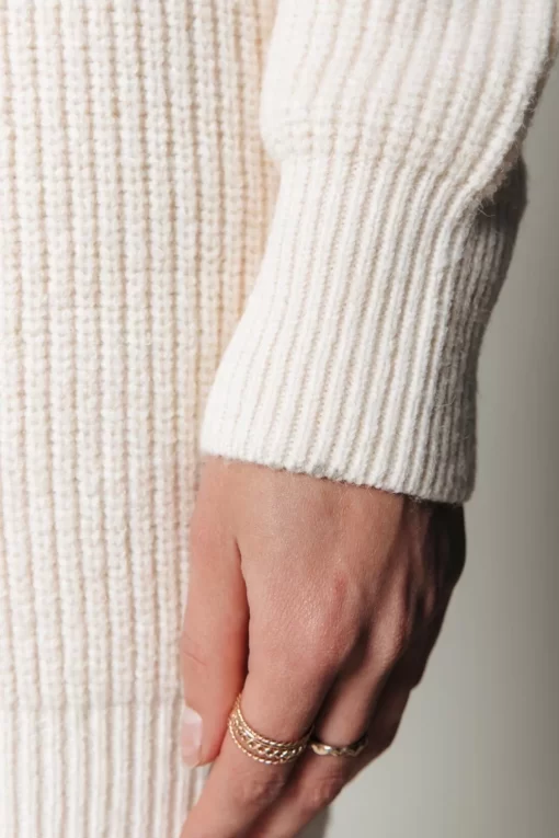 Tiby Knit Dress | Champagne | Colourful Rebel Flash Sale