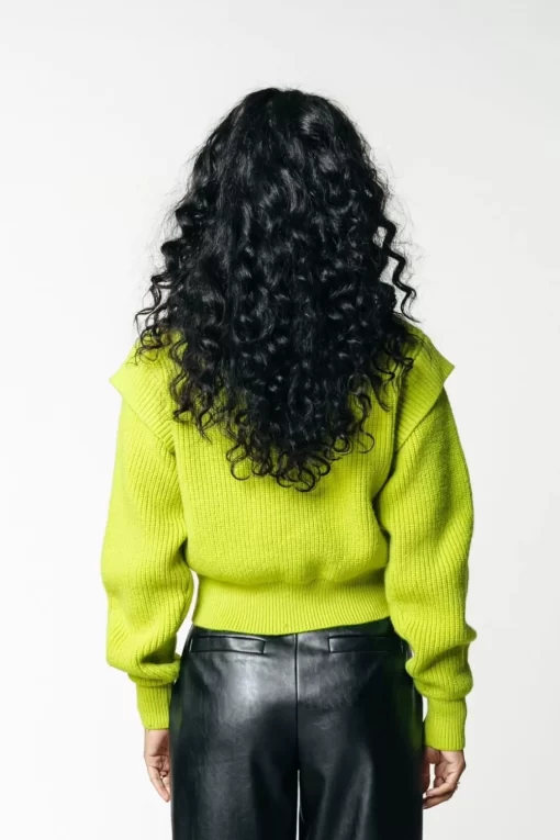Toby Knit | Neon Lime | Colourful Rebel Shop