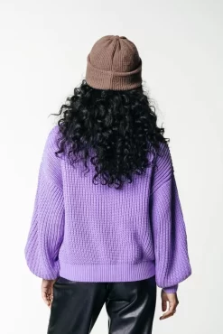 Vicca Knitted Sweater | Lilac | Colourful Rebel Online